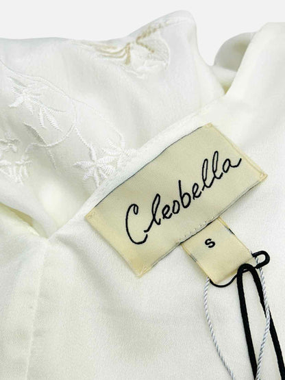 CLEOBELLA Off-white Printed Size Small Midi Dress