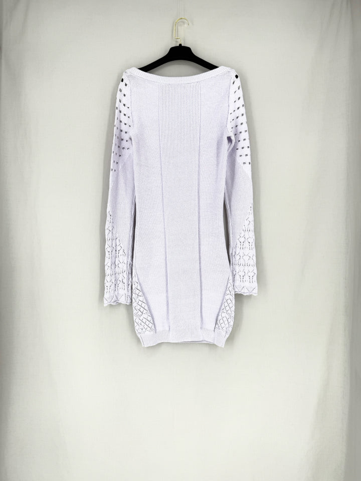 THE ATTICO Lilac Size US 6 Knee Length Dress