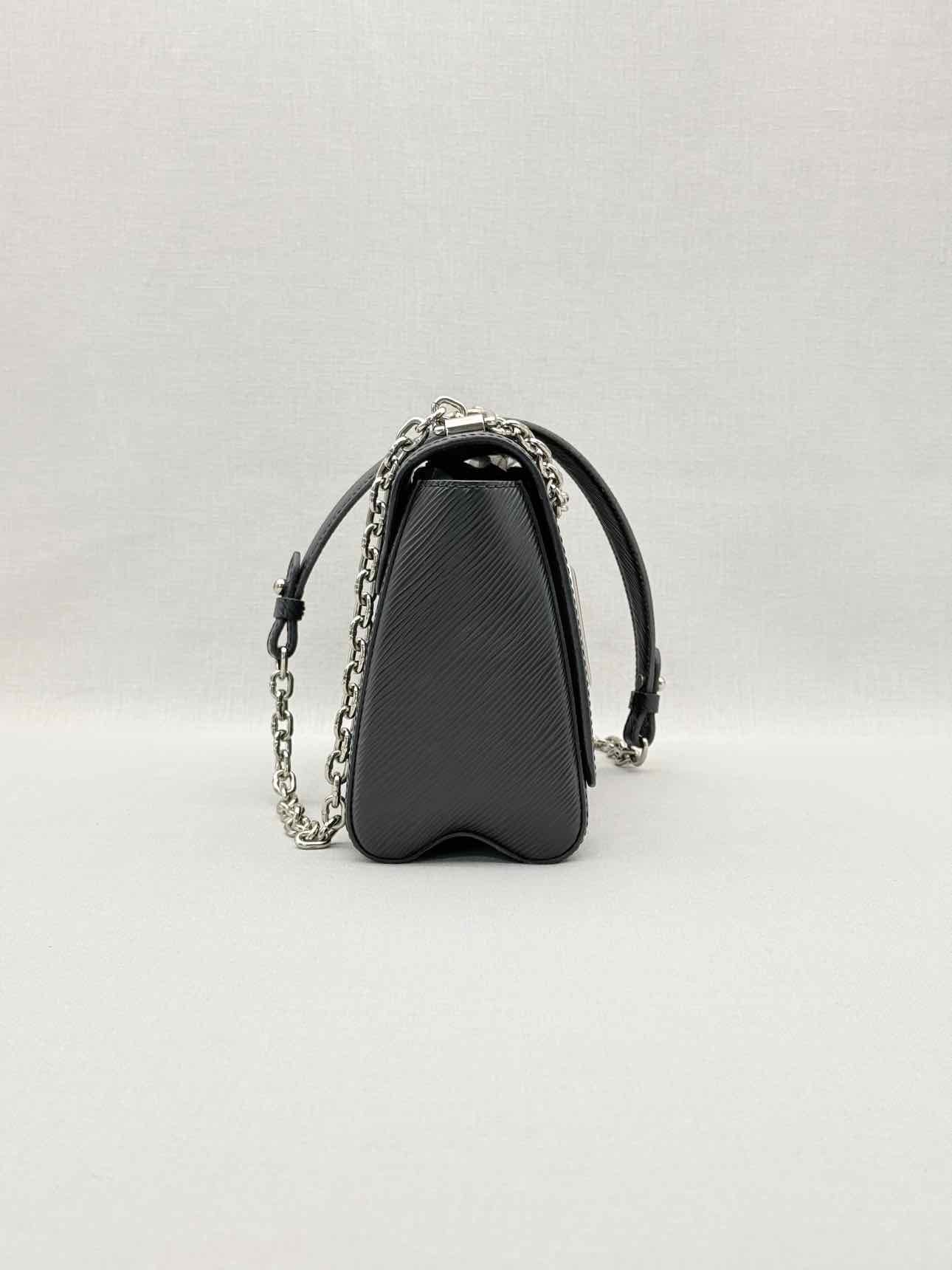 LOUIS VUITTON Twist MM Black Shoulder Bag