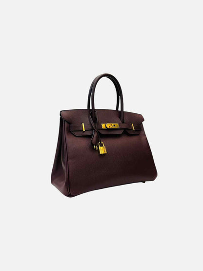 HERMES Birkin Bordeaux Top Handle