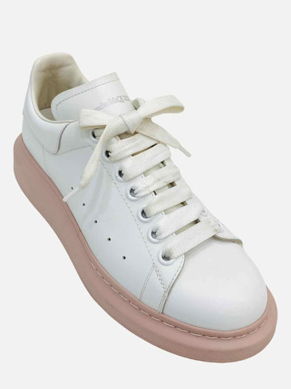 ALEXANDER MCQUEEN Chunky White w/ Pink Sneakers