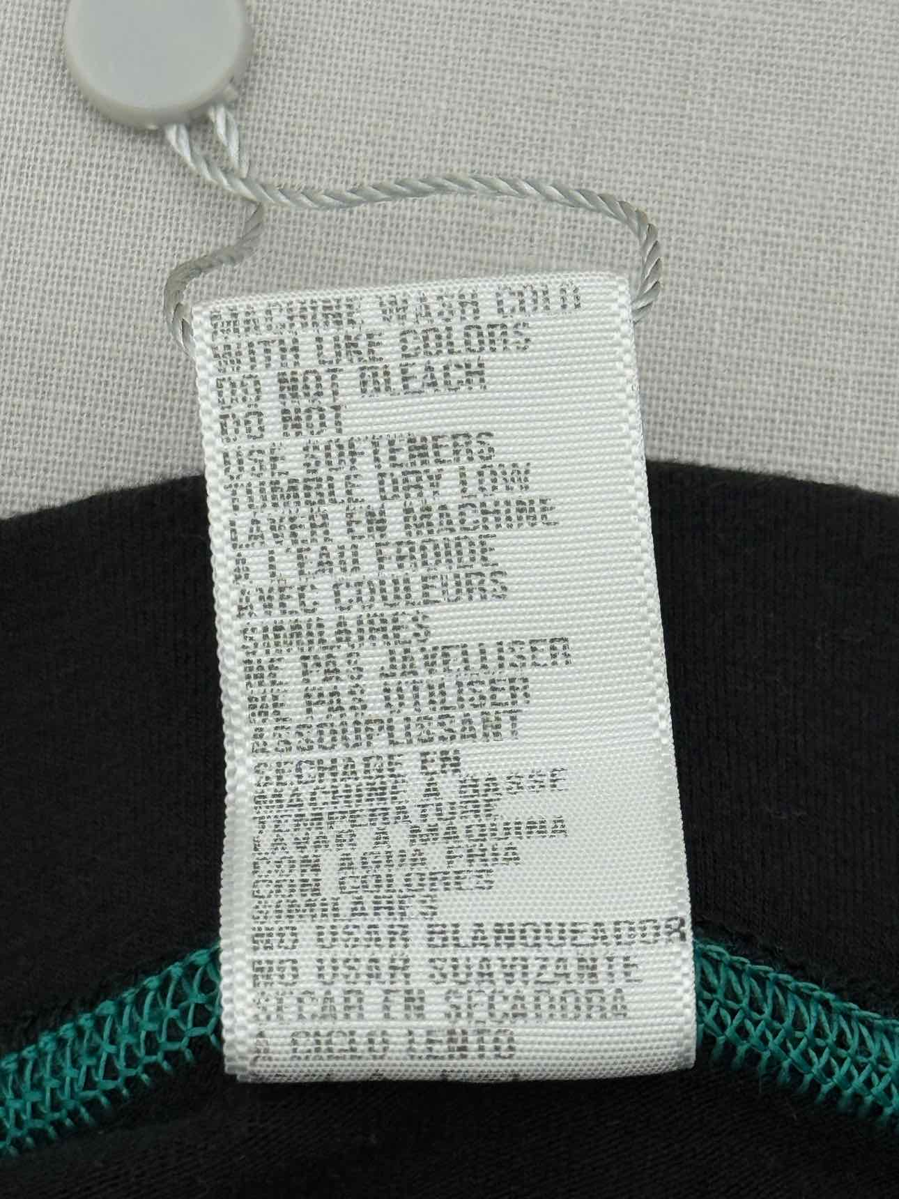 JAMES PERSE Black & Green Size Small Leggings