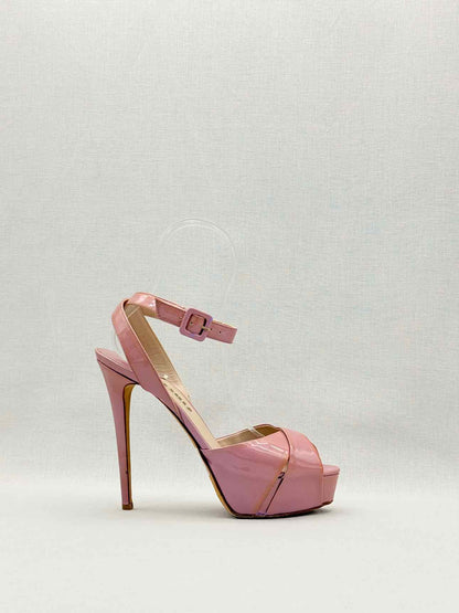 LE SILLA Pale Pink Size EU 39.5 Platform Sandals