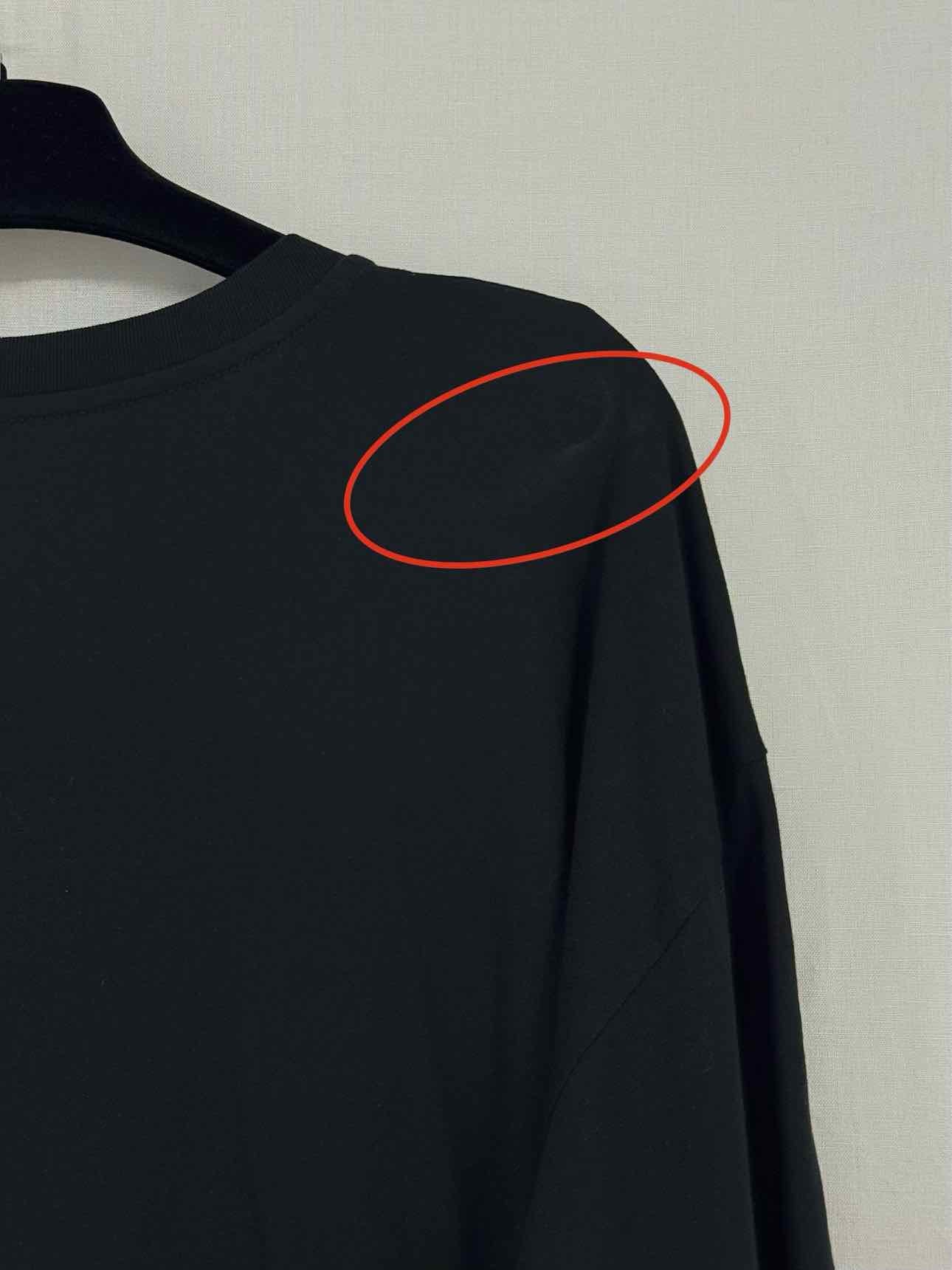 MOSCHINO Black Teddy Bear Size Medium T-shirt