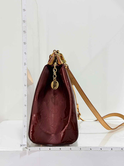 LOUIS VUITTON Brea Rouge Fauviste Monogram Top Handle