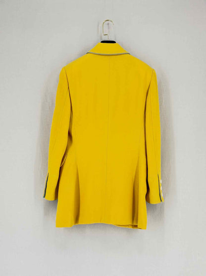 HERMES Mustard Size US 6 Jacket