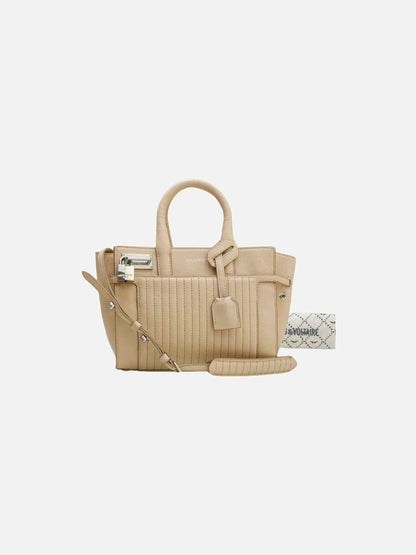 ZADIG&VOLTAIRE Candide Light Peach Tote Bag