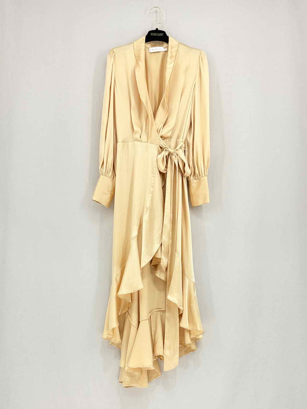 ZIMMERMANN Beige Size US 4 Knee Length Dress