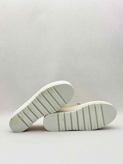 TEMPS D'ORAGE Metallic Gold Size EU 37 Platform