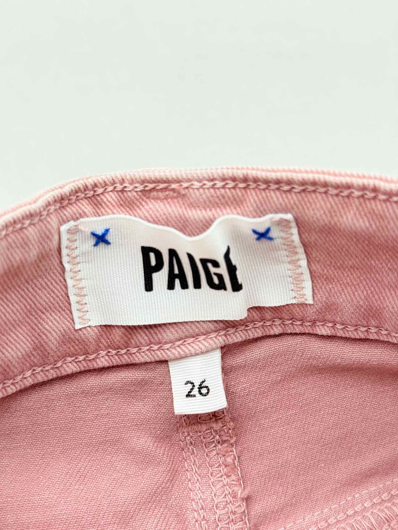 PAIGE Anessa Ash Pink Size 26 Jeans