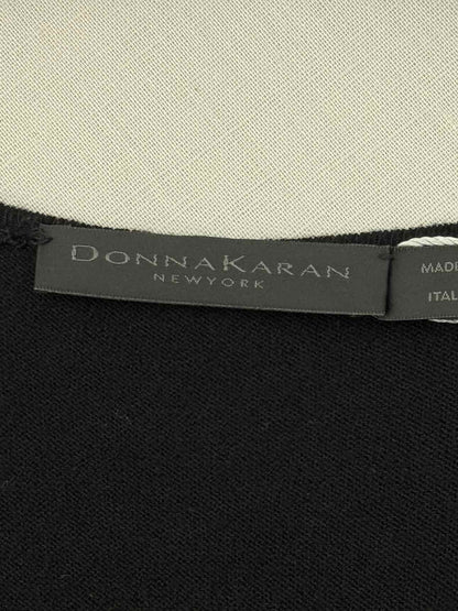 DONNA KARAN Black Size Small Midi Dress