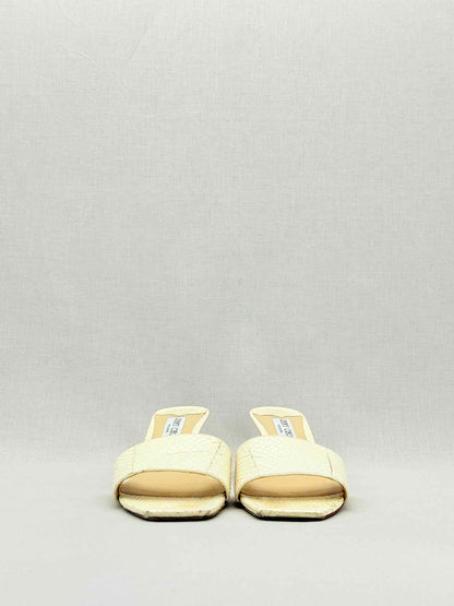 JIMMY CHOO K-Slide Cream Size EU 42 Mules
