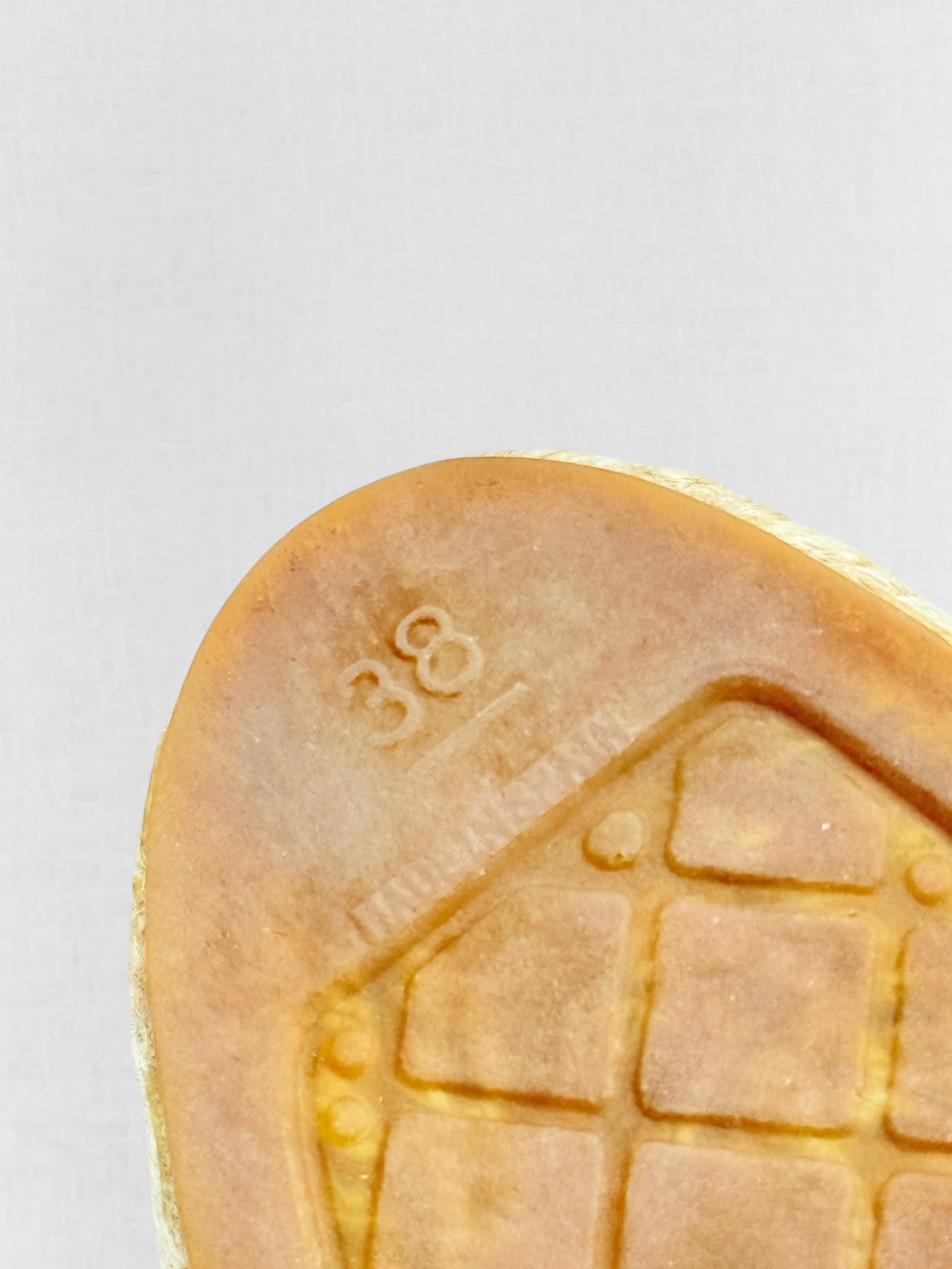 CHANEL Espadrille Black Size EU 38 Flats