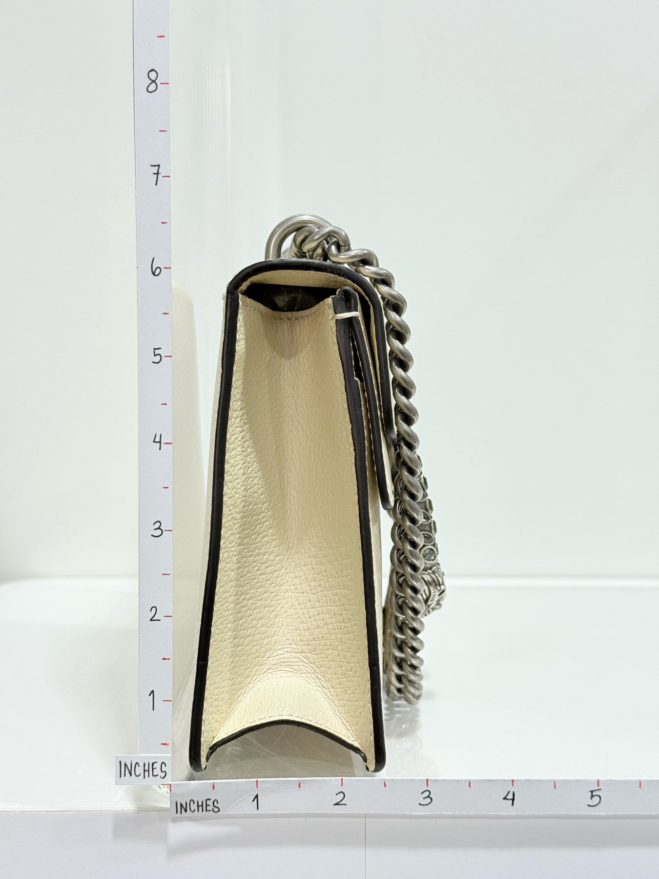 GUCCI Dionysus White Shoulder Bag