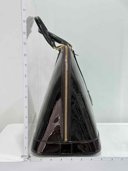 LOUIS VUITTON Alma Amarante Monogram Top Handle