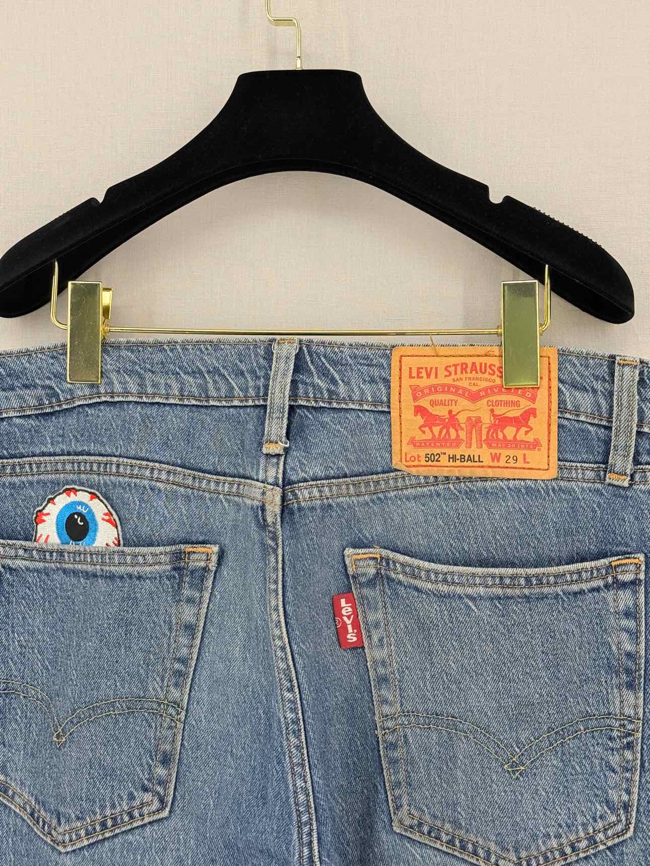 LEVIS 502 Hi-Ball Blue Size 29 Jeans