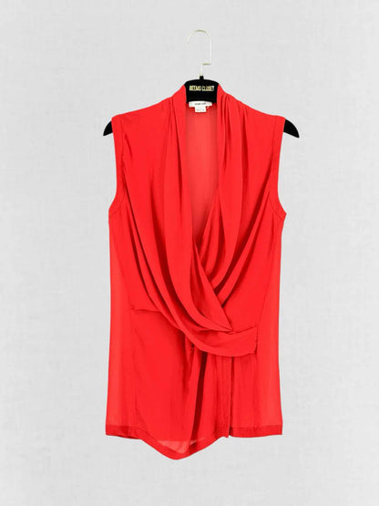 HELMUT LANG Red Size Petite Top