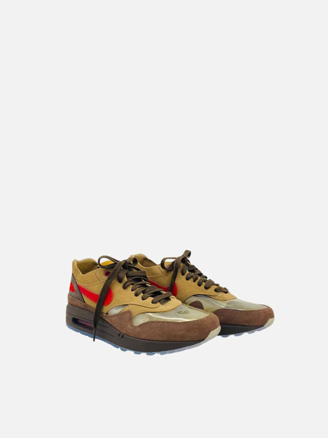 NIKE Brown Multicolor Size EU 42.5 Sneakers