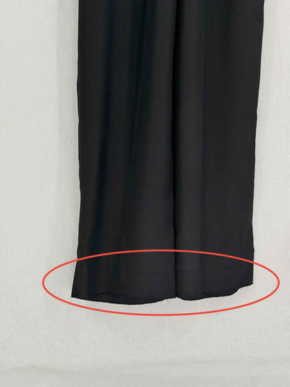 SANDRO Alexis Black Lace Detail Size US 6 Jumpsuit