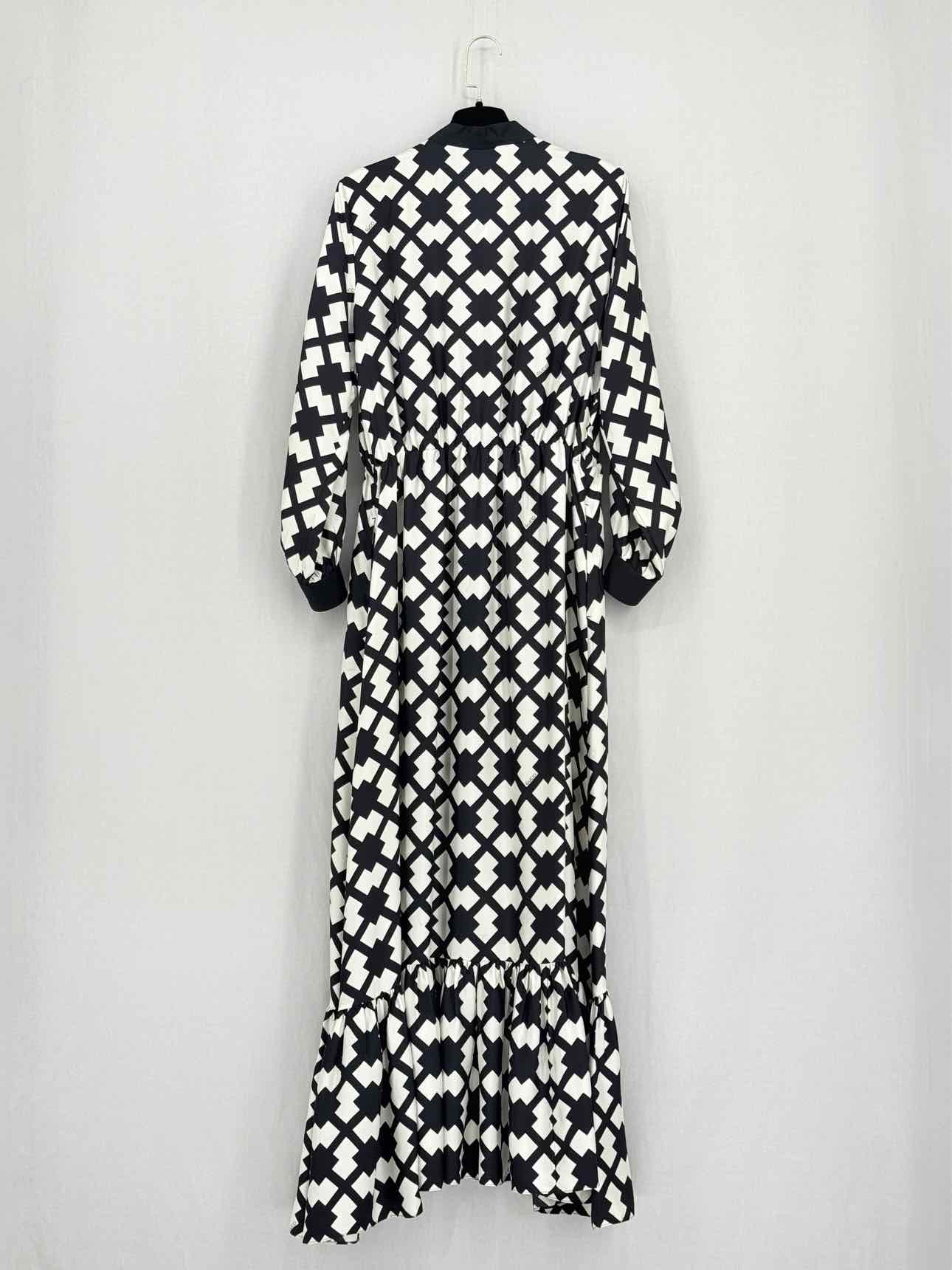 GUCCI Rhombus Black & White Size US 8 Long Dress