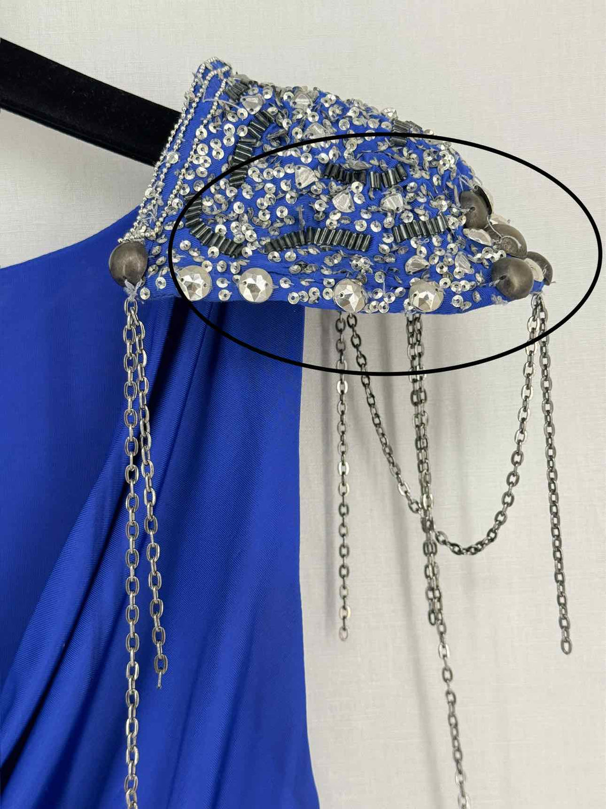 PINKO Royal Blue Size Small Short Dress