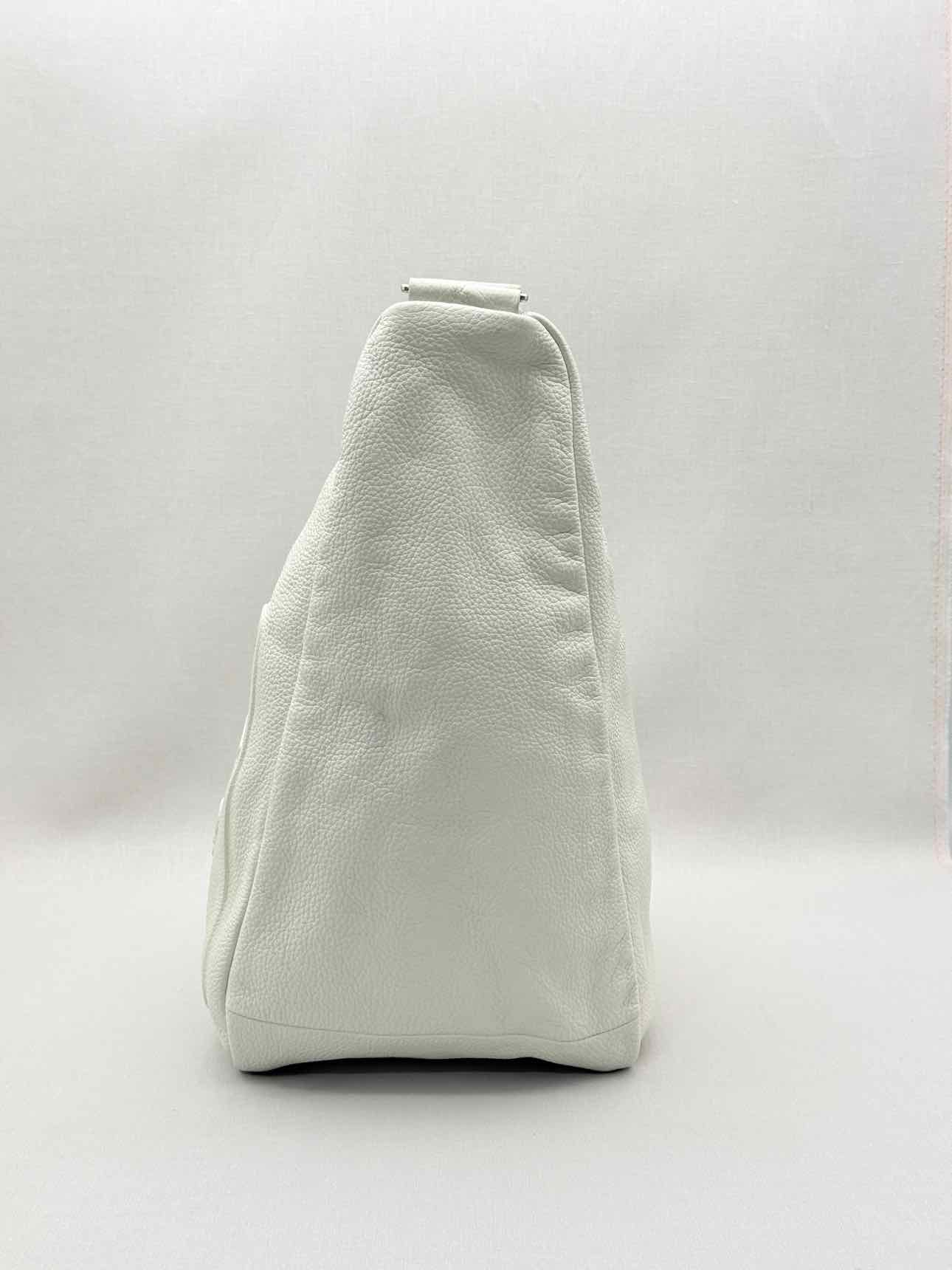 PRADA Triangle Off-white Shoulder Bag