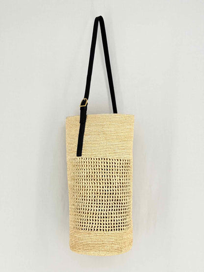 KHATIE Billie Beige Bucket Bag