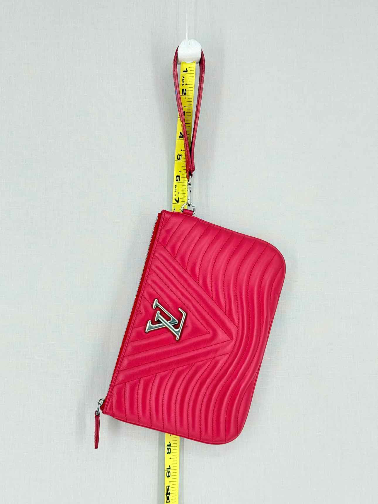 LOUIS VUITTON New Wave Red Clutch
