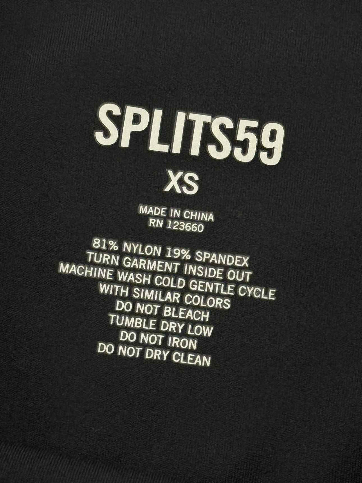 SPLITS59 Black Size XSmall Shorts
