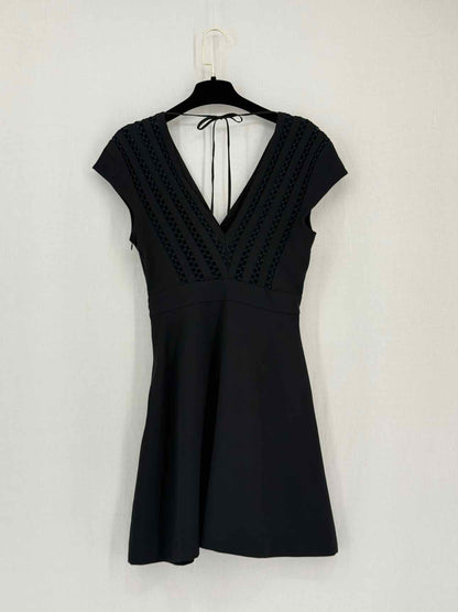 SANDRO Black Size US 2 Short Dress