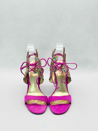 RENE CAOVILLA Pink Size EU 40 Heeled Sandals