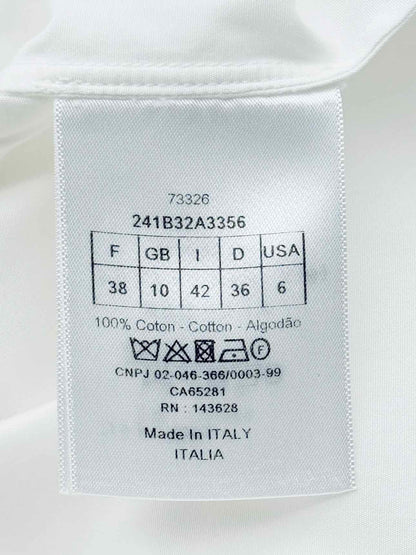 CHRISTIAN DIOR White Size US 6 Shirt