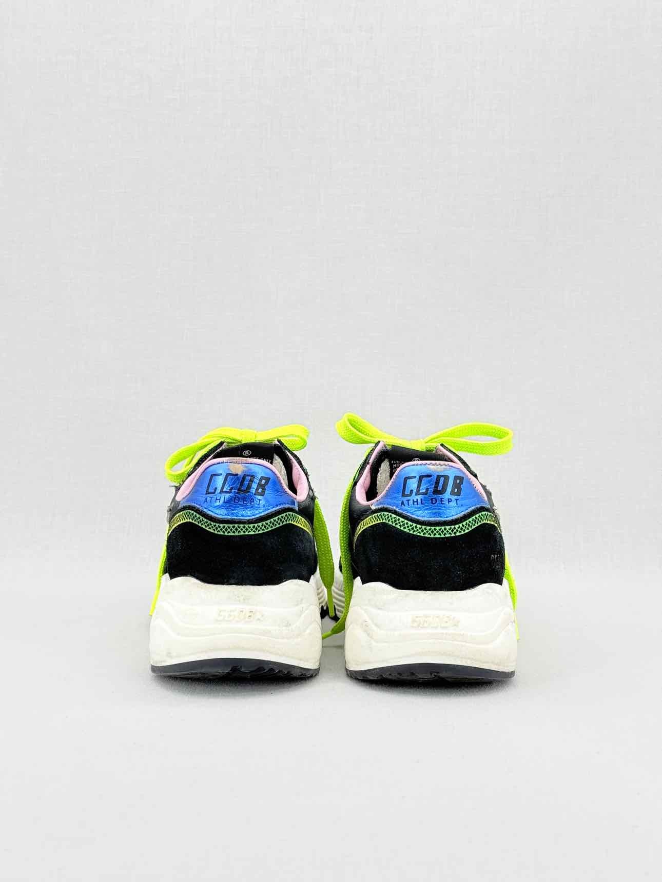 GOLDEN GOOSE Black Multicolor Size EU 37 Sneakers