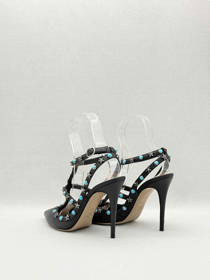 VALENTINO Rockstud Black Size EU 39.5 Pumps
