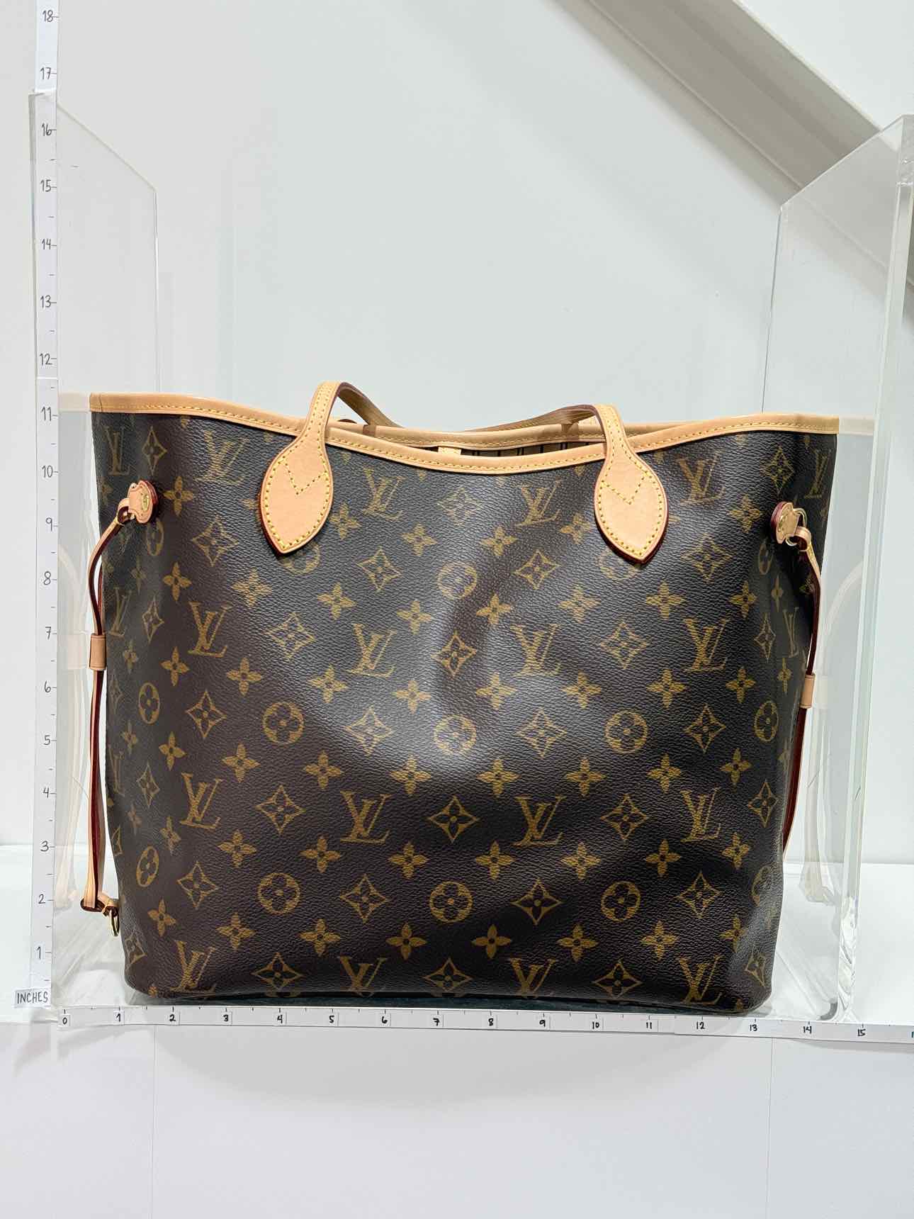 LOUIS VUITTON Neverfull Brown Monogram Tote Bag