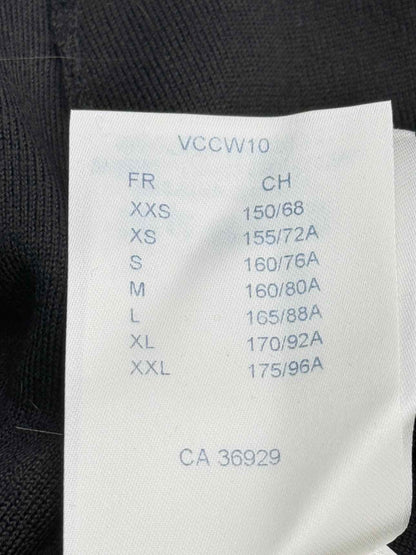 LOUIS VUITTON Black w/ Yellow Size XSmall Sweater