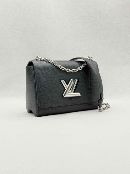 LOUIS VUITTON Twist MM Black Shoulder Bag
