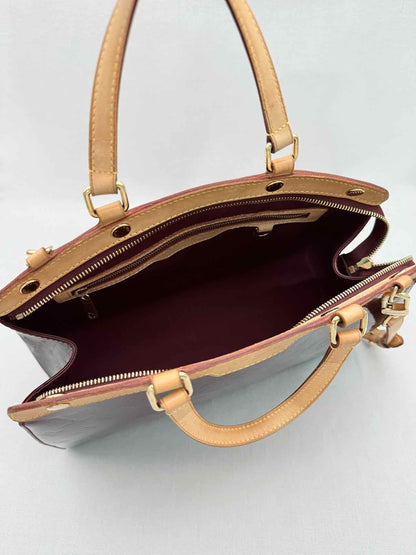 LOUIS VUITTON Brea Rouge Fauviste Monogram Top Handle