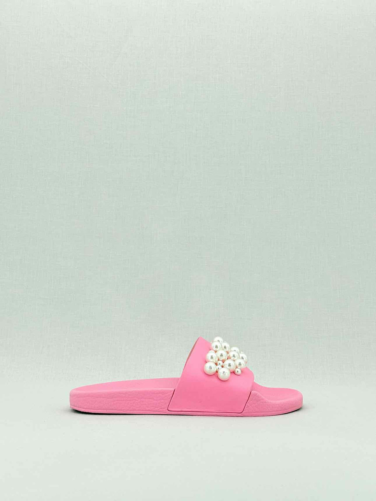 STUART WEITZMAN Goldie Pool Pink Size EU 37.5 Slides