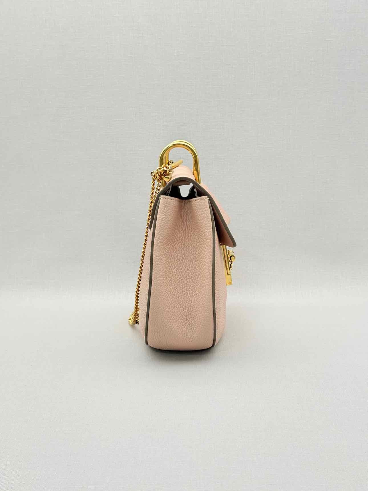 CHLOE Drew Peach Crossbody