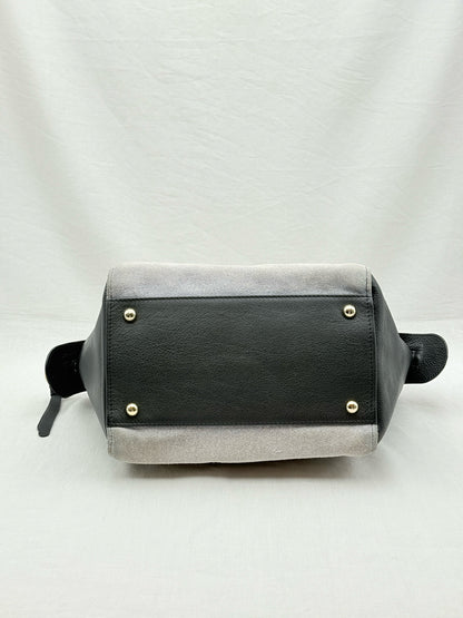 SEE BY CHLOE Paige Grey & Black Shoulder Bag