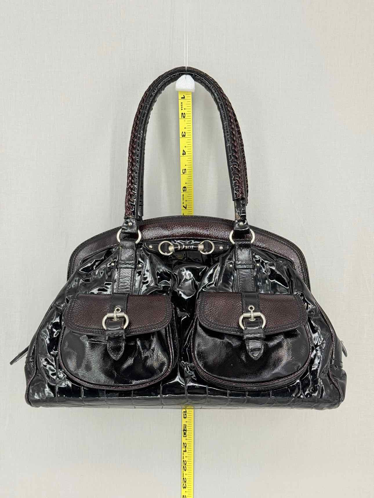CHRISTIAN DIOR My Dior Duffle Black Top Handle