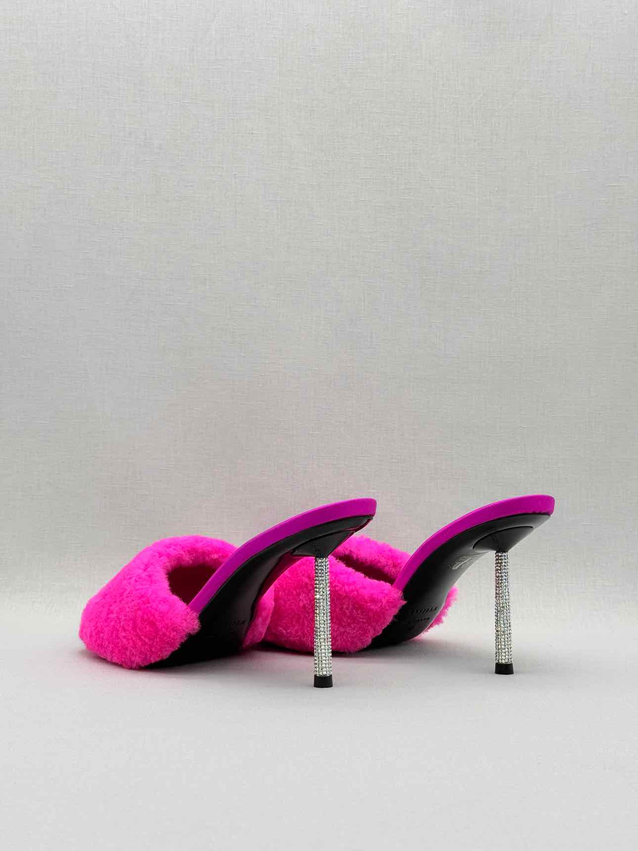LE SILLA Pink Embellished heels Size EU 41 Mules