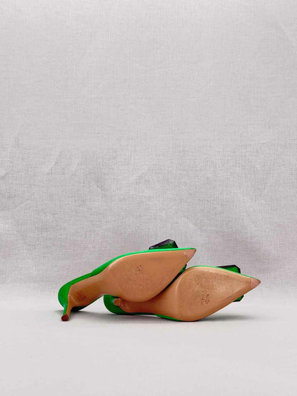 GIANVITO ROSSI Jaipur Green Size EU 38.5 Mules