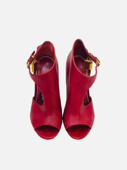 TOM FORD Locket Red Heeled Sandals