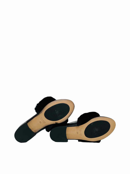 ROBERTO CAVALLI Black Size EU 34 Flats