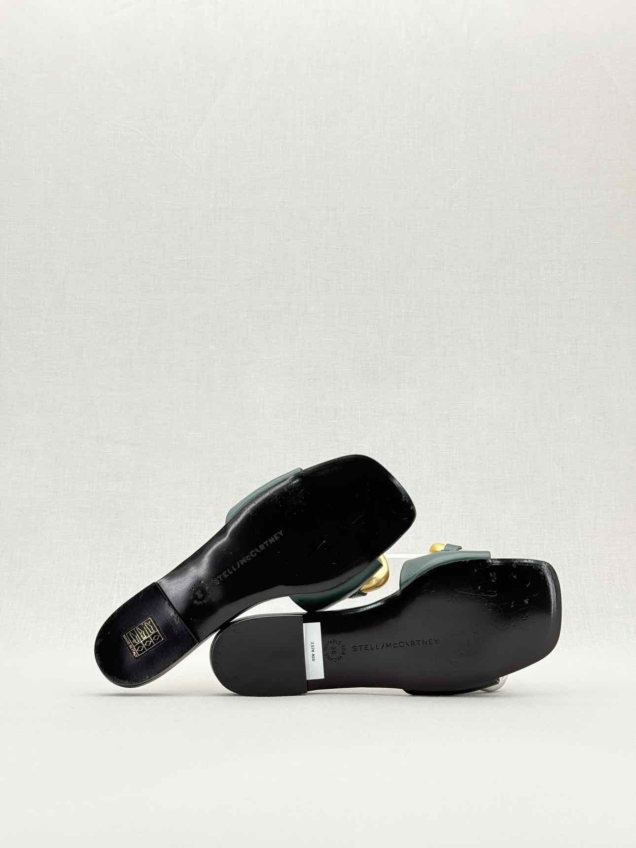 STELLA MCCARTNEY Falabella Green Size EU 36 Sandals