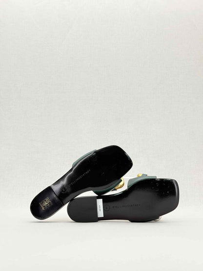 STELLA MCCARTNEY Falabella Green Size EU 36 Sandals