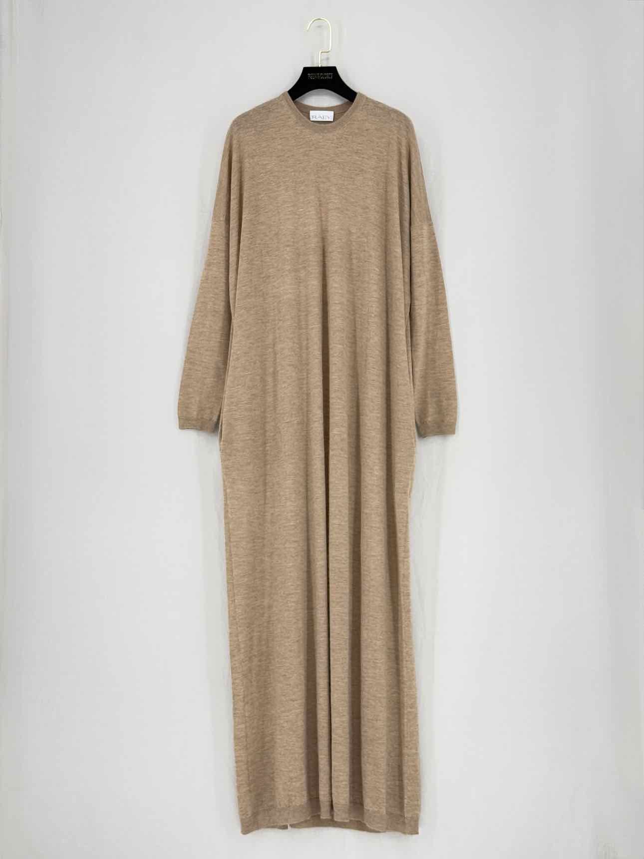RAEY Mocha Size Small Long Dress