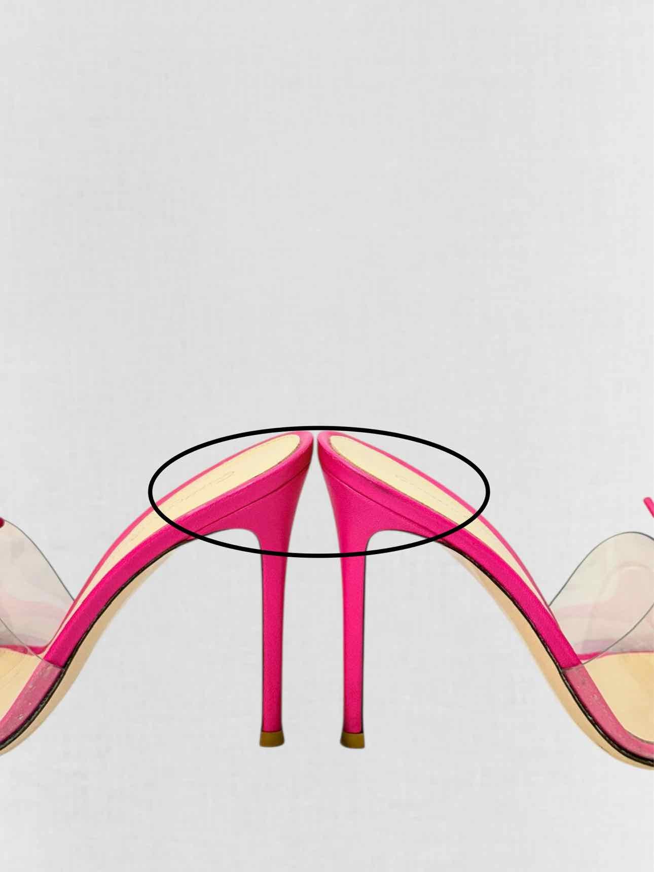 GIANVITO ROSSI Pink Size EU 38 Heeled Sandals